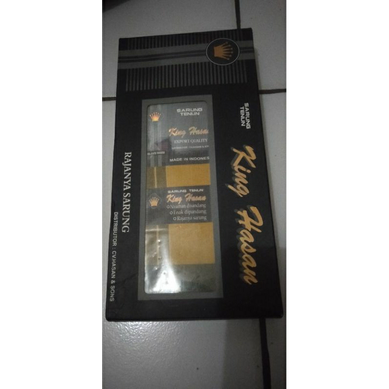 Sarung tenun KING HASAN