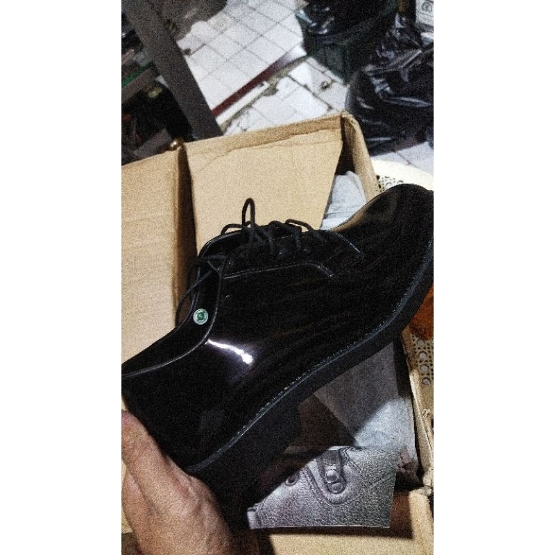 sepatu pdh jatah tni-ad al au jatah terbaru mts mas