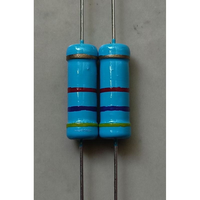 1 pcs, ANEKA NILAI RESISTOR 3 WAT,MF,1%