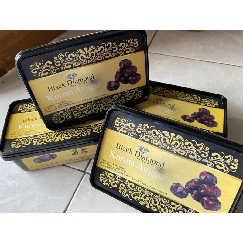 

KURMA ANGGUR BLACK DIAMOND READY PER DUS/SATUAN
