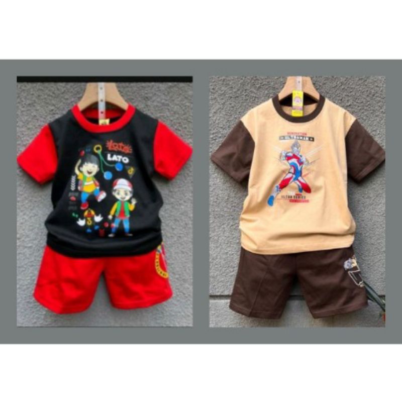 stelan anak laki-laki lengkong jaya untuk usia 1 sampai 10 tahun
