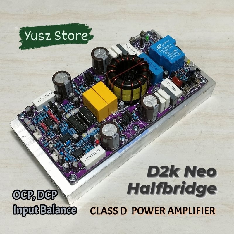 Kit Class D D2K Neo Halfbridge Tiger 2000 Power Amplifier