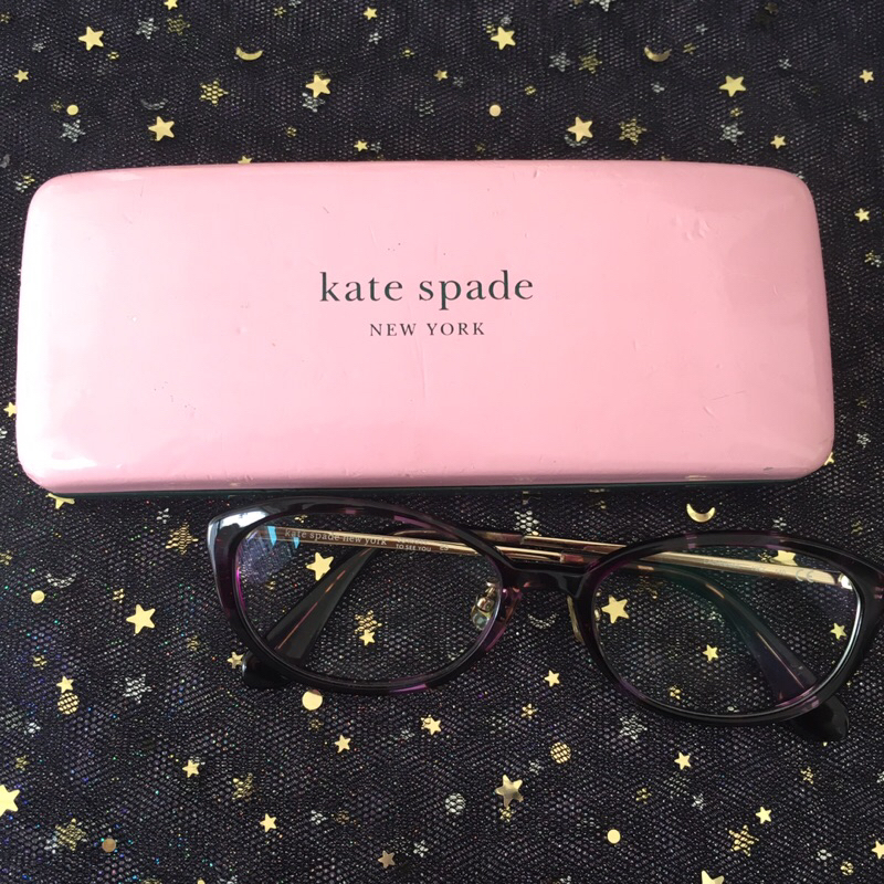 ‼️CLEARANCE SALE‼️PRELOVED  Kate Spade New York So Happy To See You Frame Kacamata Glasses