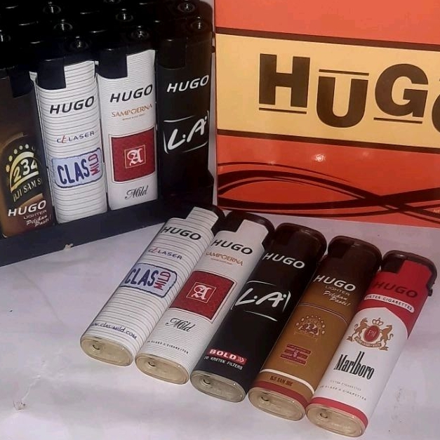 Korek Api Gas Bara HUGO / korek bara / korek api murah / pemantik