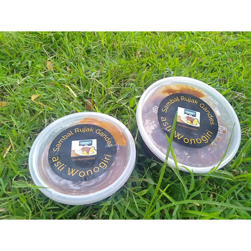 

Sambal rujak gandes ASLI WONOGIRI