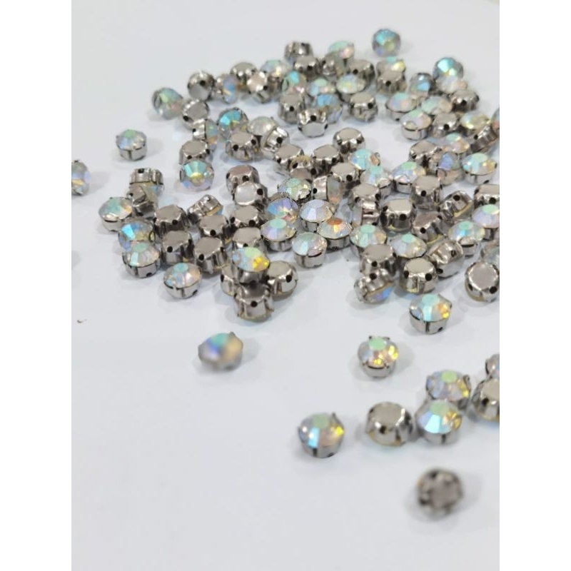 BERLIAN BUTIRAN swarovski cangkang size 35 / 7mm dijual per GROSS