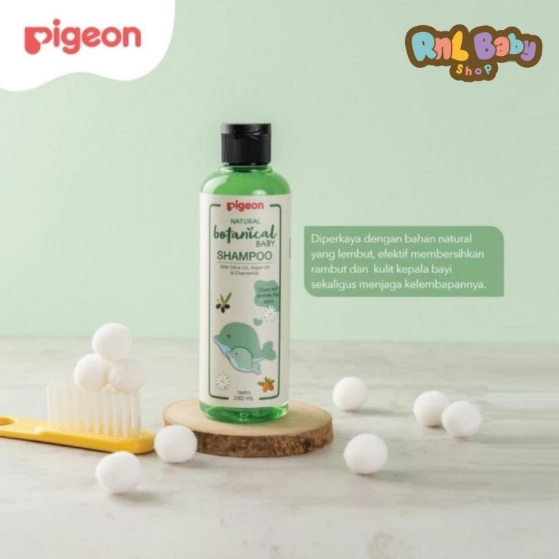 Pigeon Botanical Baby Shampoo 240 ml - Shampo Bayi