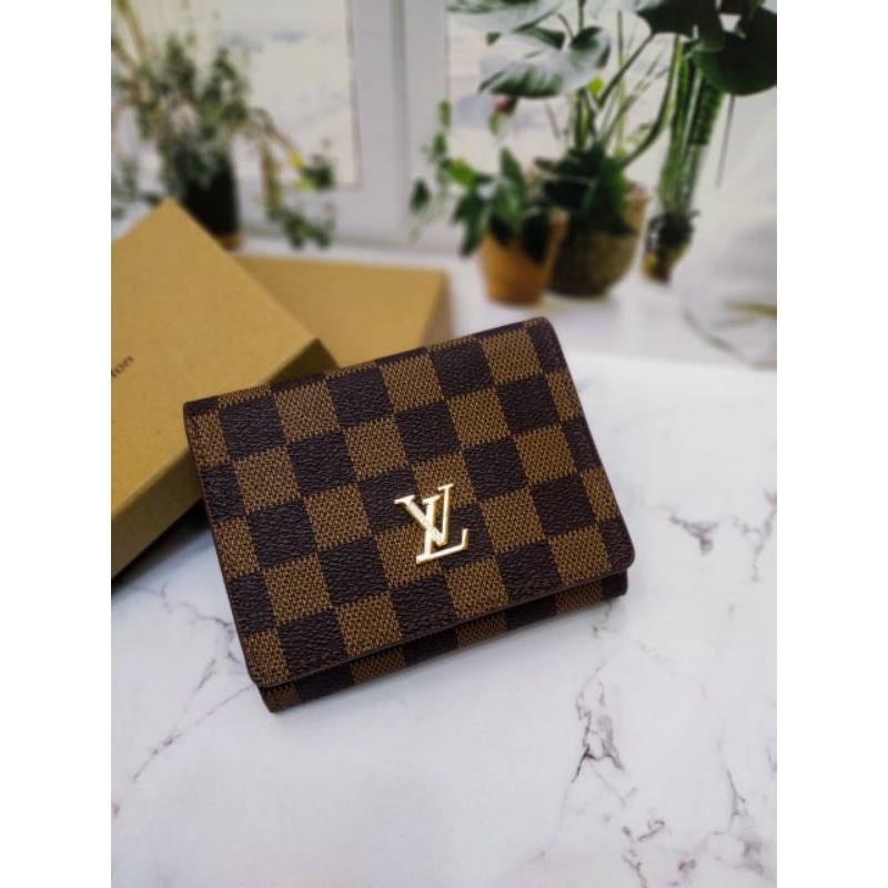 Dompet wanita pendek import / Dompet Card and Cash Free Box
