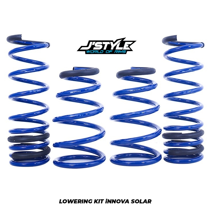 SPORT KIT TOYOTA INNOVA SOLAR/DIESEL LOWERING KIT HSR BLUE