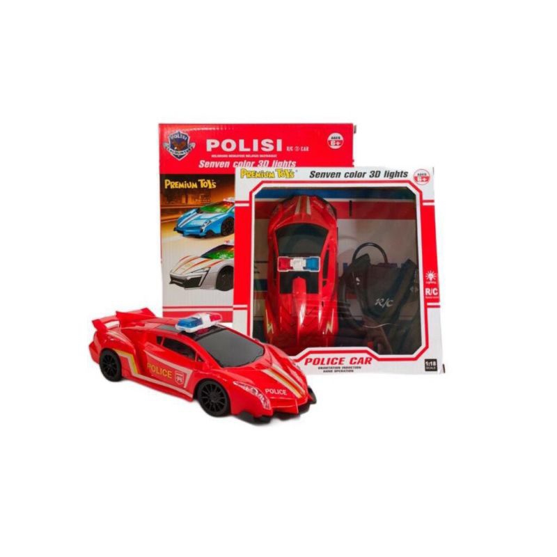 RC Mobil Remote kontrol mainan mobil  Polisi -  police car remot control 17367