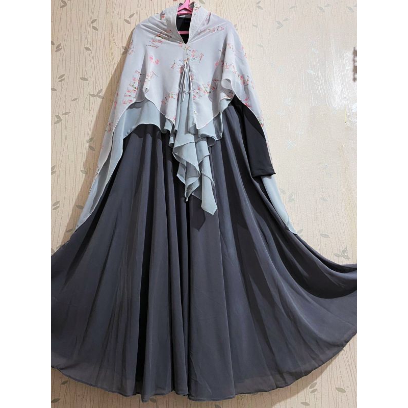 Preloved khimar aykis sisesa gamis shoppiya syar'i