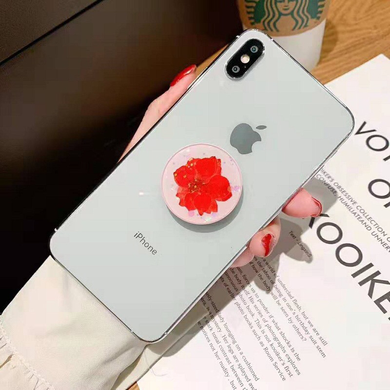 Popsocket Grip Tok Real Dried Flower BUNGA ASLI KERING