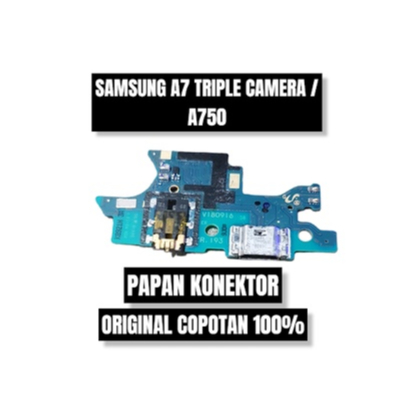 PAPAN KONEKTOR SAMSUNG A7 TRIPLE CAMERA / A750 ORI COPOTAN