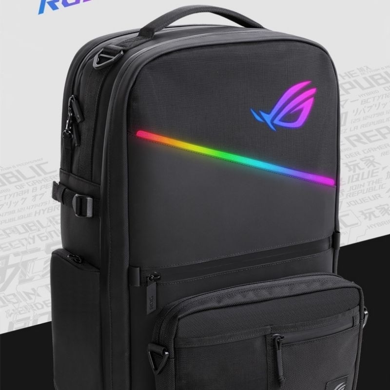 BP3703 RGB Light Effect Backpack Laptop Backpack Anti-splash Genuine Original