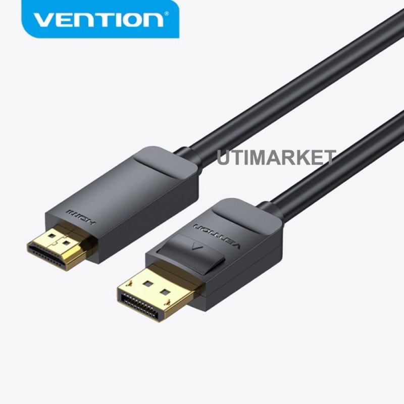 Kabel displayport  to hdmi 4K vention-kabel dp to hdmi male to male - HAG