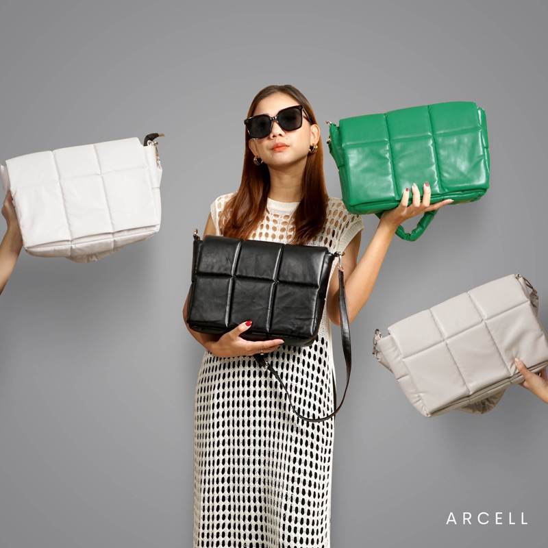 ARCELL - PUFFY MINCEL BAG l TAS SELEMPANG WANITA