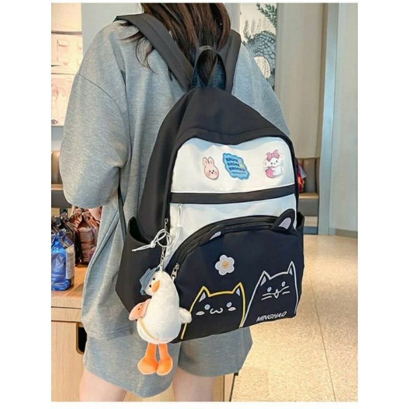 Arifirn Minghao - Premium Tas Ransel Sekolah Wanita