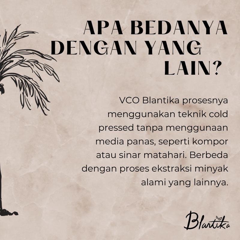 Virgin Coconut Oil VCO 60 ml - minyak kelapa murni 100% - Blantika -minyak VCO PREMIUM - EVCO ORIGINAL - Cold Pressed - VCO ORIGINAL  - VCO COLD PRESSED - VIRGIN COCONUT OIL ORGINAL - VCO MURNI