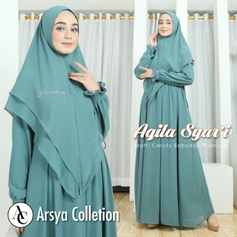 gamis jumbo xxl_ xxxl/gamis syar'i/gamis ceruty/gamis polos/hasanah/arsya collection