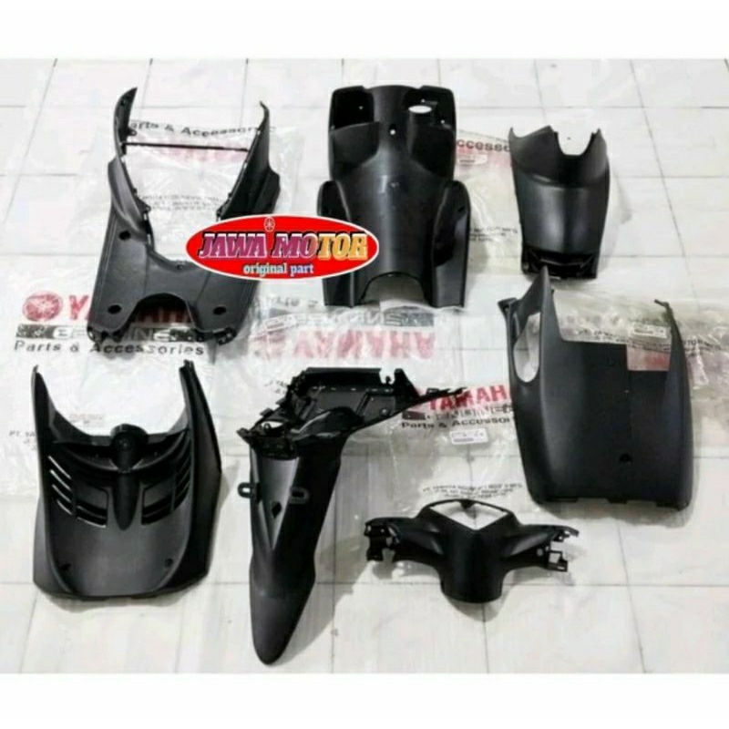 PAKET FULL SET BODY KASAR MIO J ORIGINAL YAMAHA GENUINE PARTS asli
