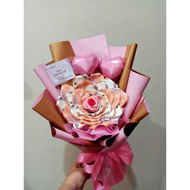 Buket uang/buket uang asli/buket bunga