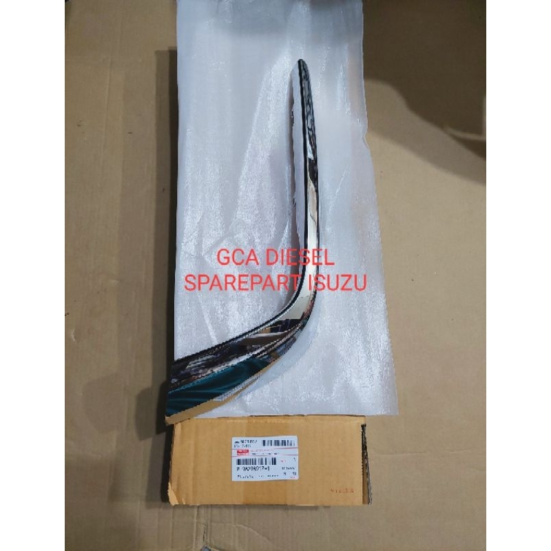 Moulding bumper mux 2017 2018 2019