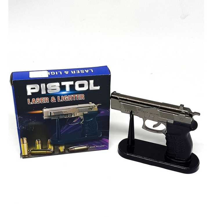 Korek Api Pistol Pajangan Mini