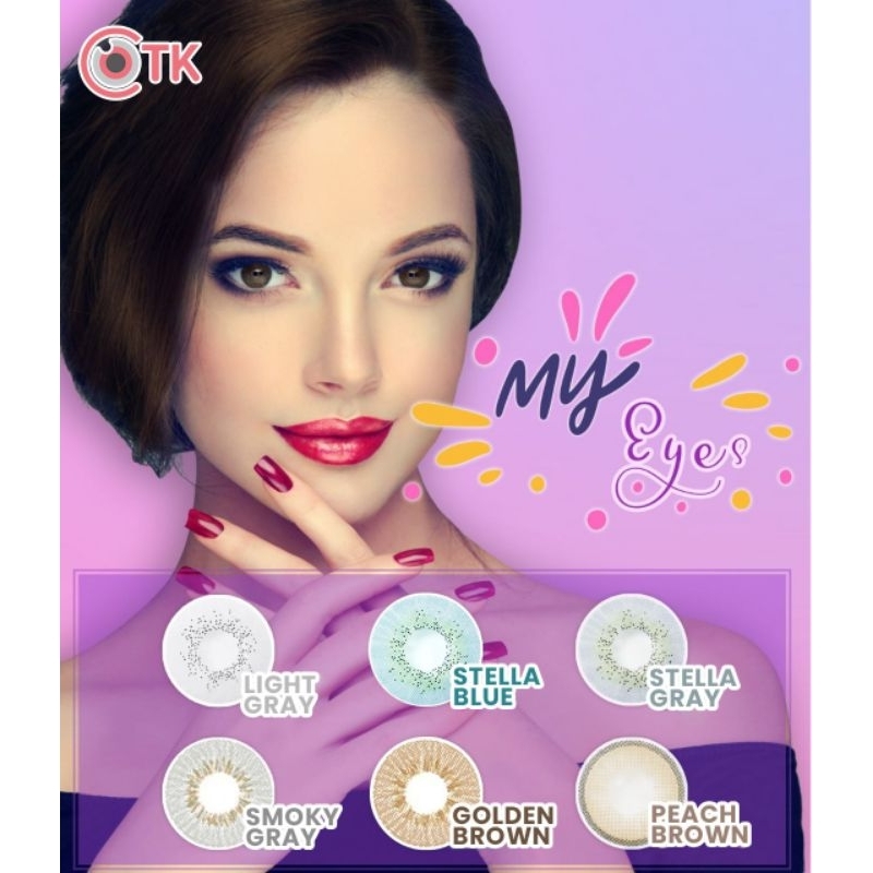 Softlens My EYES 14.5 MM by CTK / Softlen Soflen Softlense Warna Normal