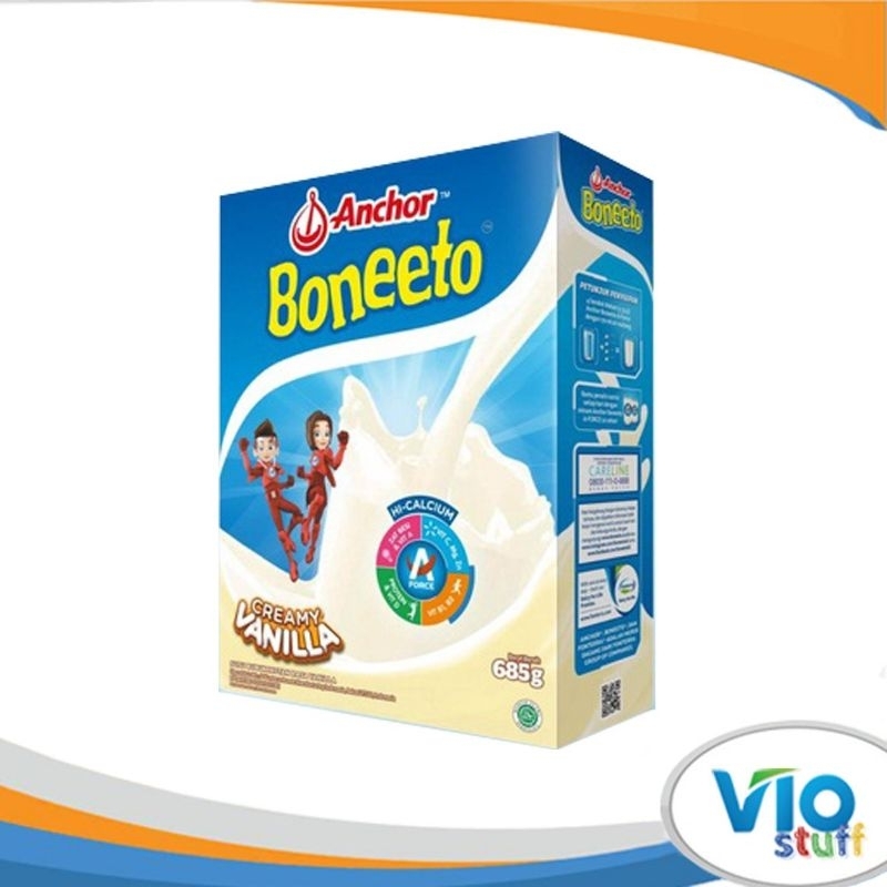 

Boneeto Susu Bubuk Anak Sekolah Hi-Calcium Vanila 685gr