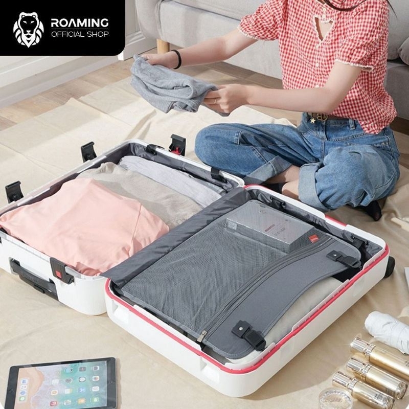 KOPER ROAMING PP09 20 INCH - 24 INCH -28 INCH BAHAN PP HARDCASE ORI - KABIN SIZE DAN BAGASI