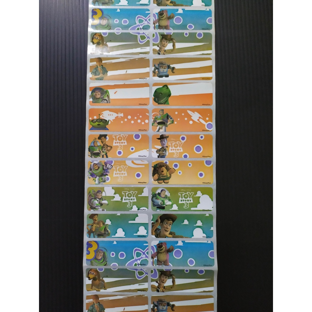 

Label Nama Waterproof - Toy Story