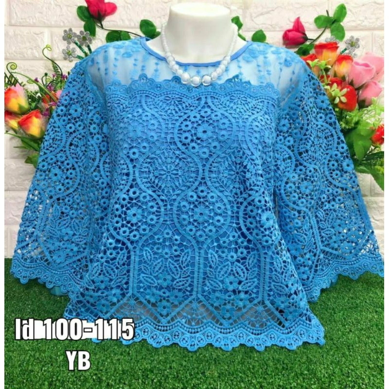 Anah atasan brokat bangkok premium terbaru