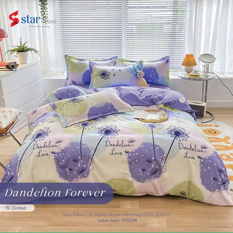 sprei SET/SPREI 4 BANTAL 2 GULING/KATUN CVC PREMIUM