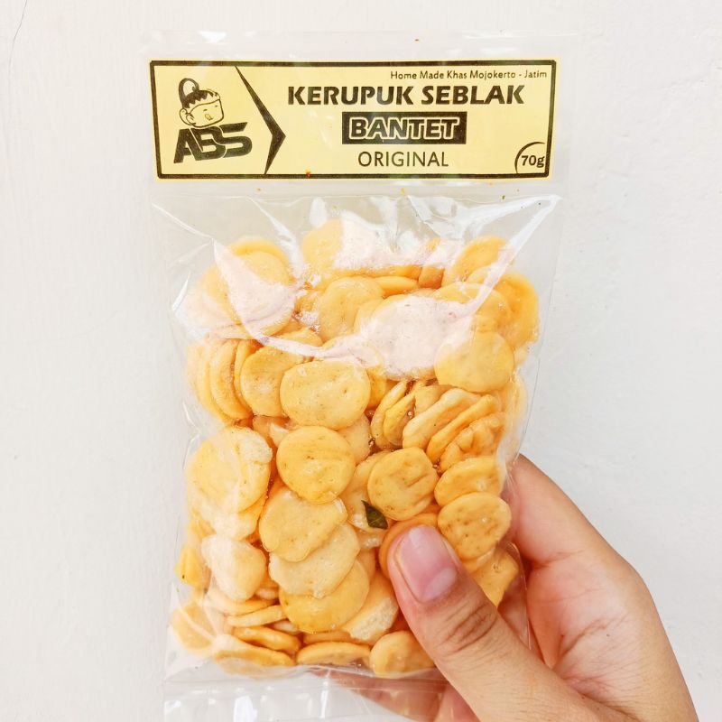 

(TERMURAH) KRUPUK UDANG BANTET KHAS MOJOKERTO