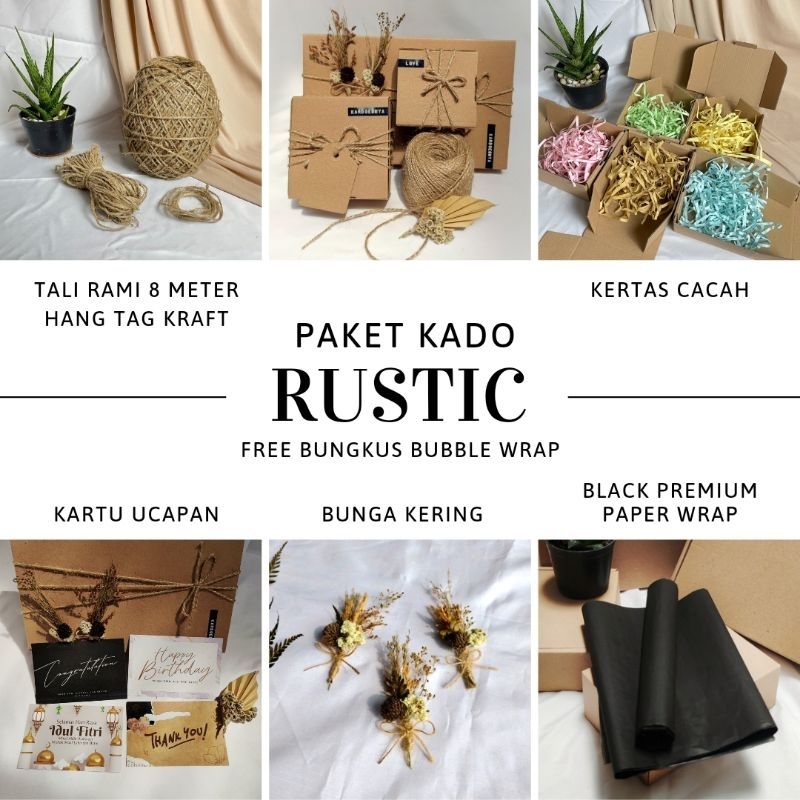 

Kado Aestetik Rustic - PAKET LENGKAP Pita Satin Tali Rami Teddy Bear Hampers Gift Box Packaging Valentine Wedding Anniversary Birthday Ultah Kotak Hampers