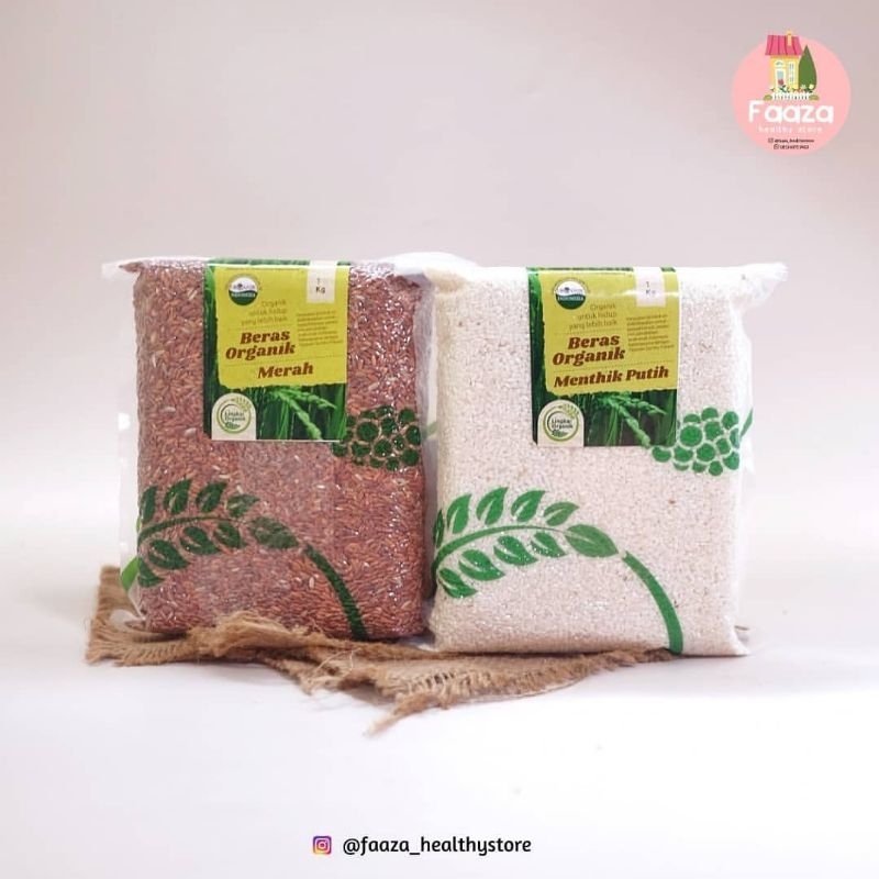 

Lingkar Organik Beras Organik 1kg Pandan Wangi/Merah/Coklat
