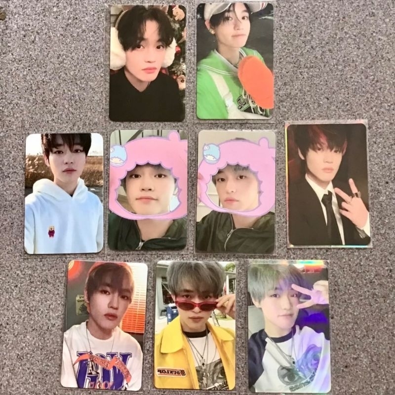 Photocard nct dream chenle pink christmas candy fcmm sanrio glitch mode beatbox