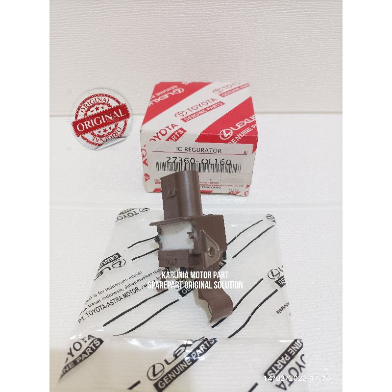 ic regulator - ic Altenator - ic Dinamo cas Innova Reborn Fortuner VRZ Hilux Revo