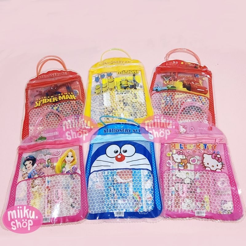 

STATIONERY SET 7IN1 / SET ALAT TULIS ANAK MOTIF KARTUN