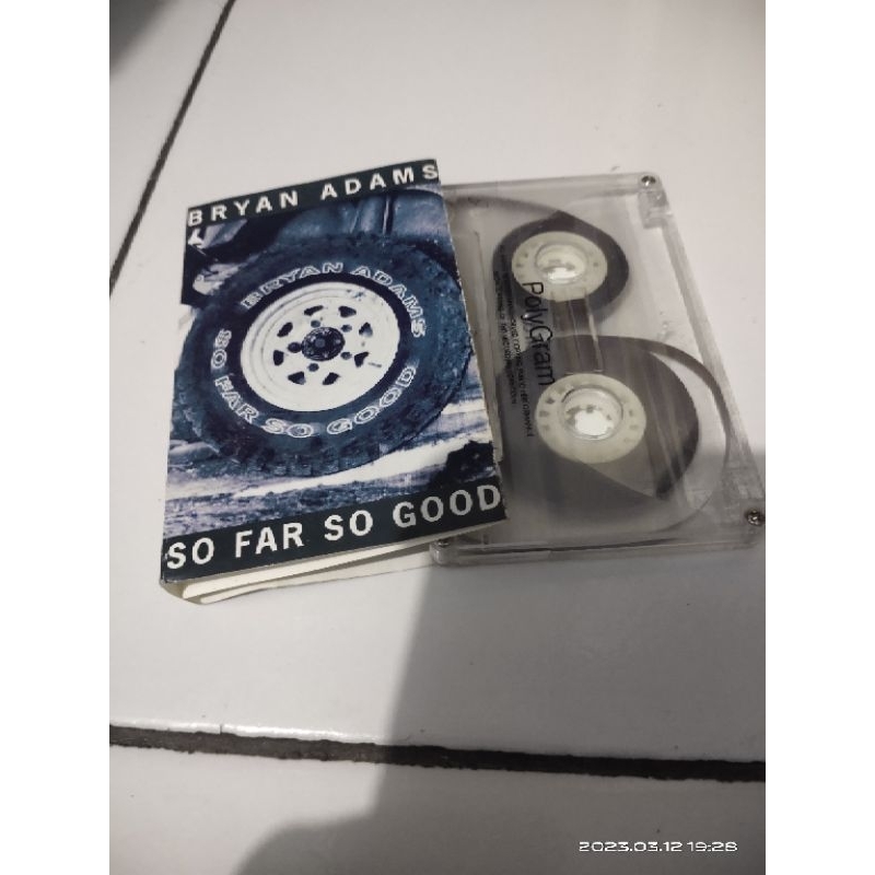 kaset pita bryan adams / so far so good