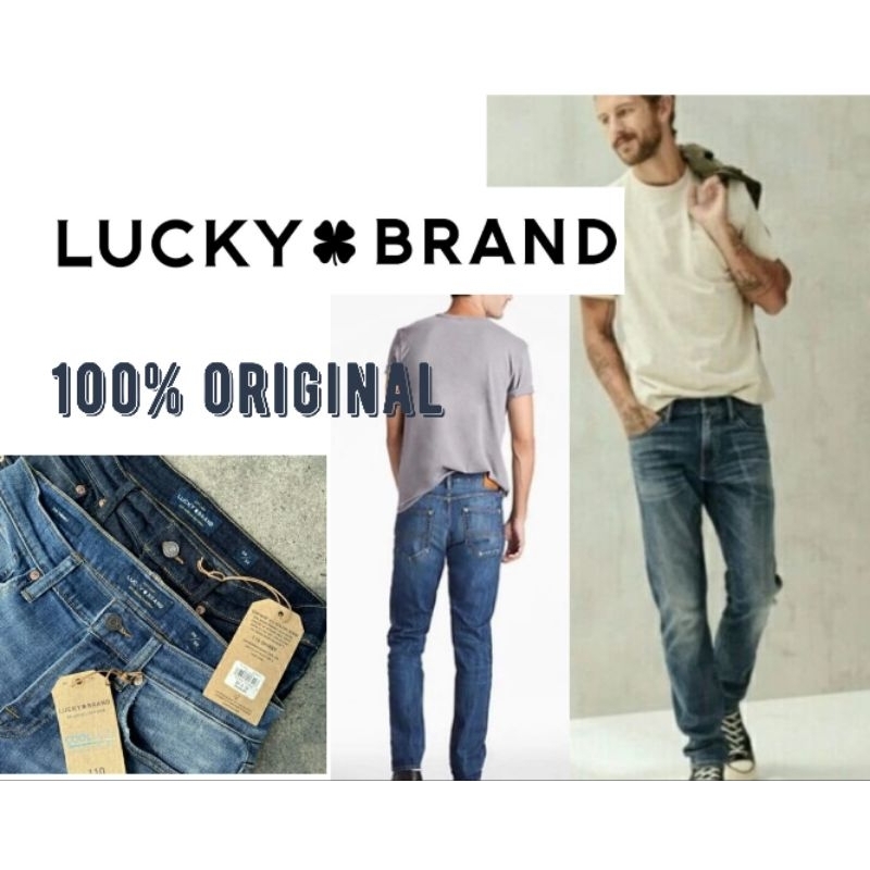 Celana Panjang Pria Denim Lucky*Brand Original