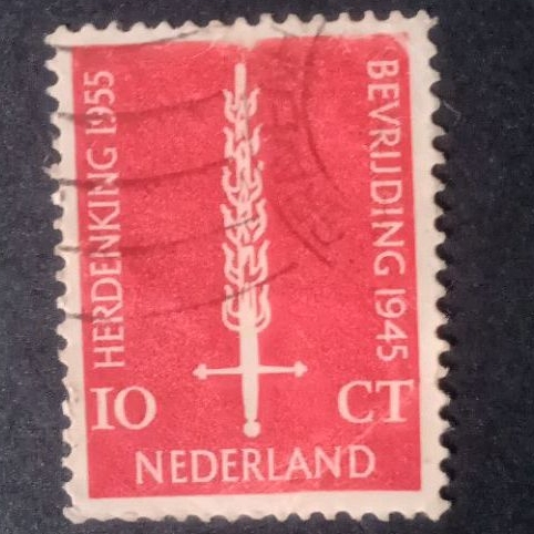 

Prangko Kuno Nederland 1955 Herdenking