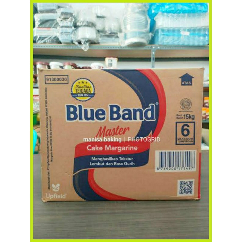 

MENTEGA BLUE BAND MASTER CAKE MARGARINE 15 KG 1 DUS MARGARIN