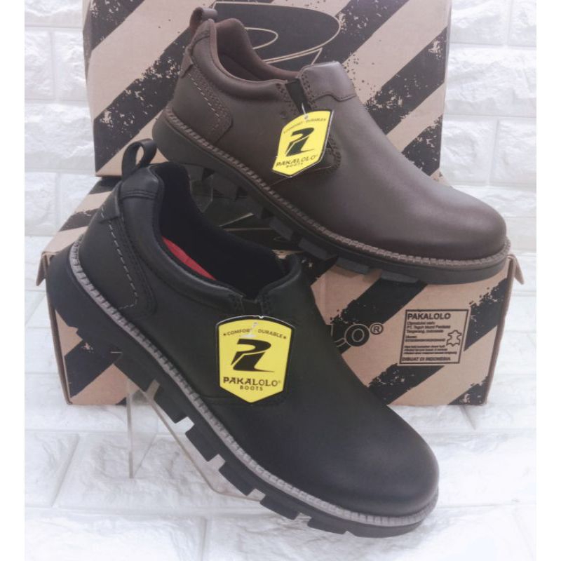 SEPATU PAKALOLO 0813 ORIGINAL sepatu kulit pria 100%