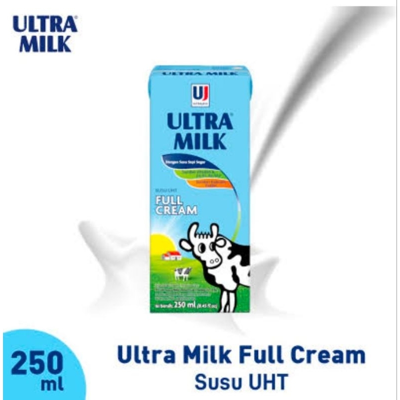 

Susu Ultra Milk Full Cream 250ml