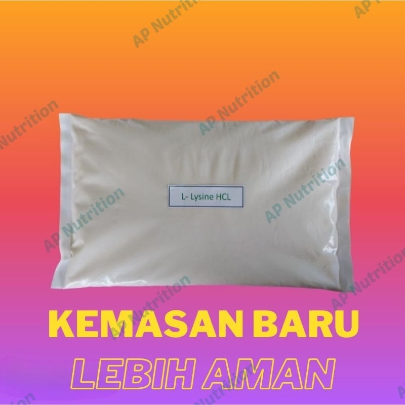 L - LYSINE MONOHYDROCHLORIDE @1KG (Tambahan Pakan Ternak)