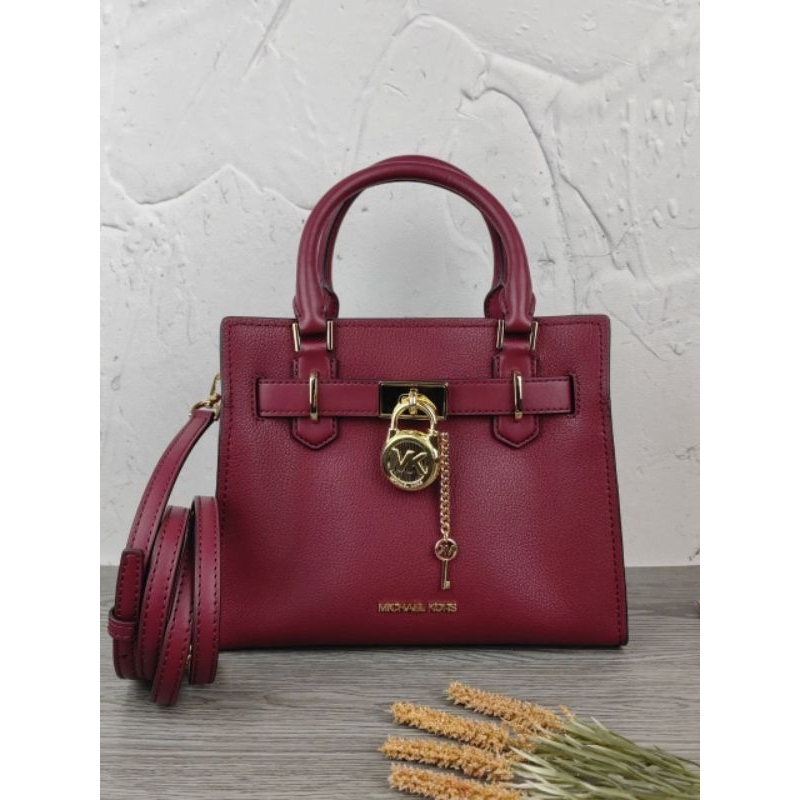 MK Hamilton small setchel mulberry