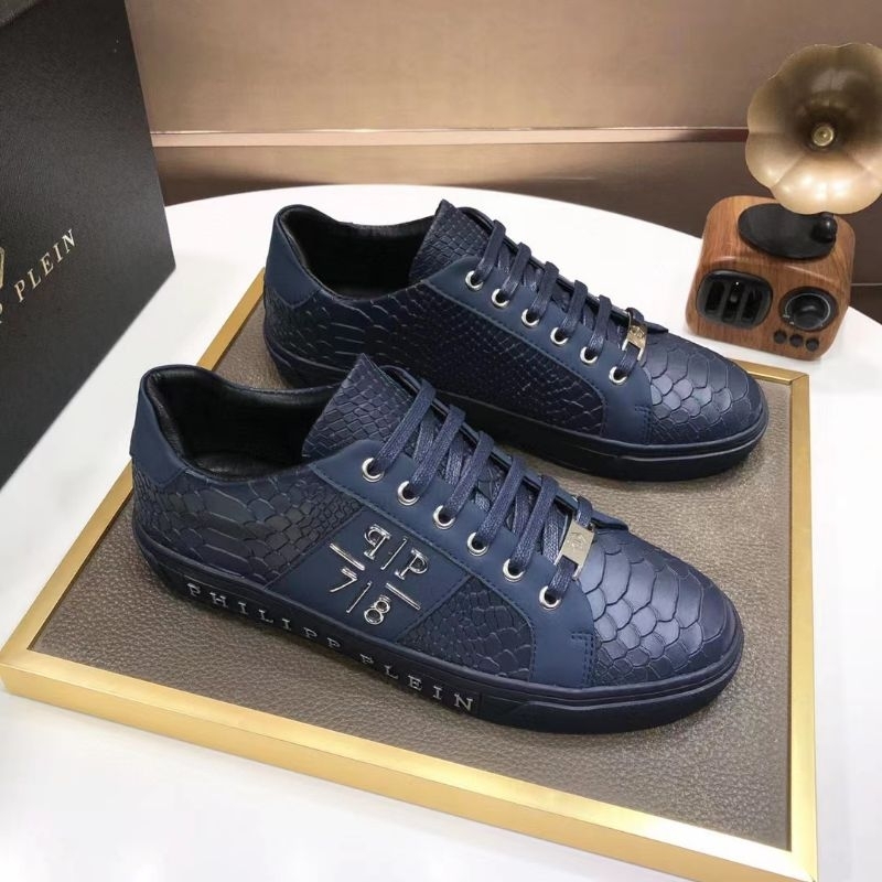 sepatu pria philipp plein sneaker cowok pp mirror p1shoes new men shoes