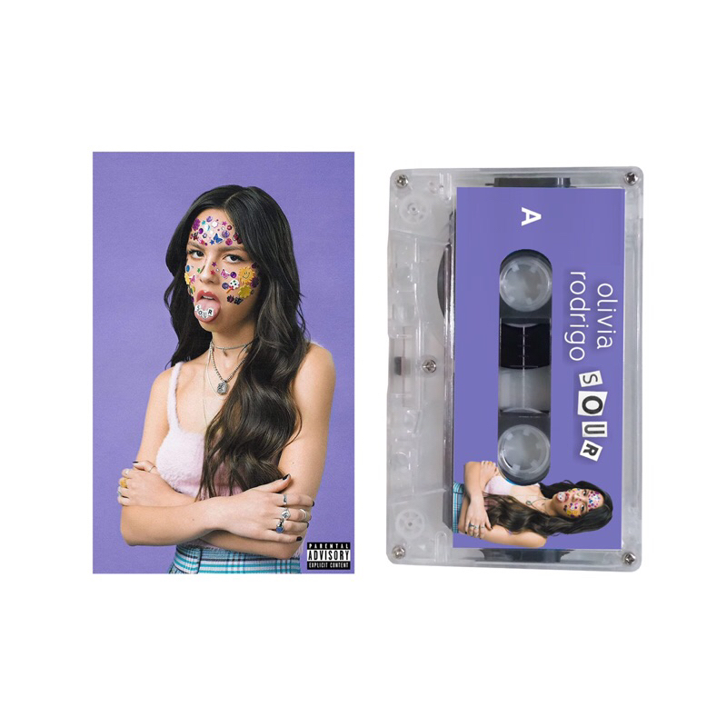 Kaset Pita Olivia Rodrigo Sour Album