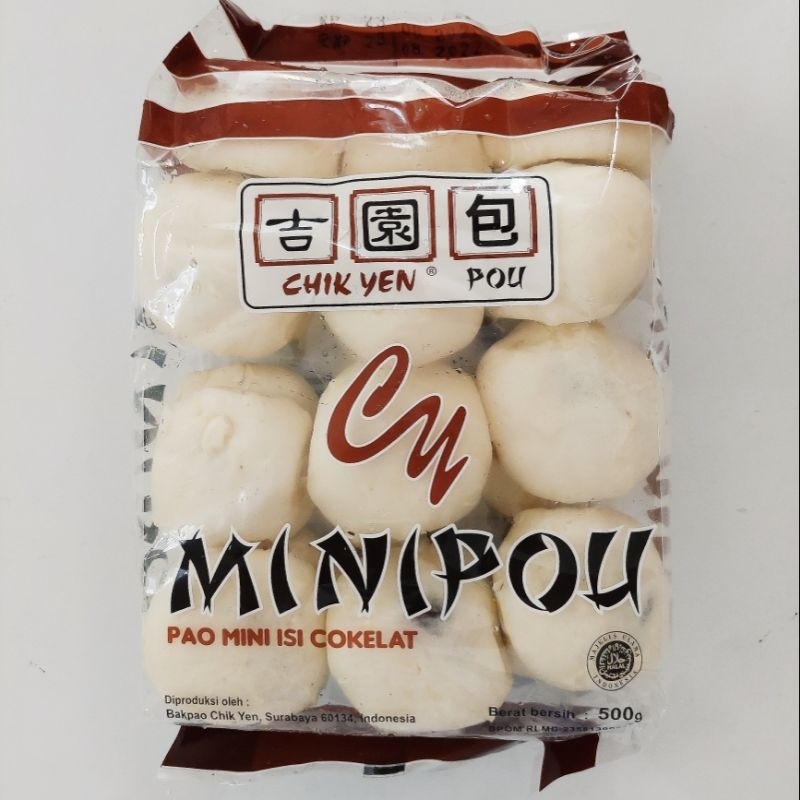 

Chik Yen Minipou Cokelat 500g isi 21